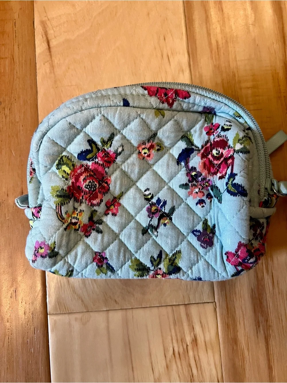 Vera Bradley Small Cosmetic Bag “Water Bouquet”